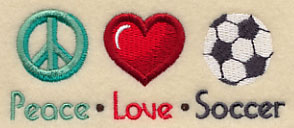Peace Love Soccer - Image 4