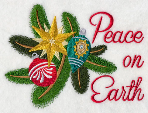 Peace on Earth Christmas Bouquet - Image 3