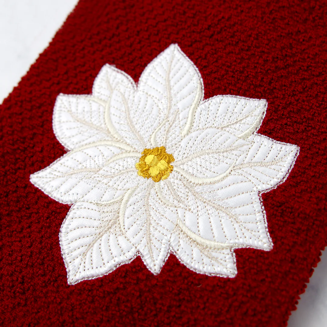 Peaceful Poinsettia (Heirloom Applique) - Image 15