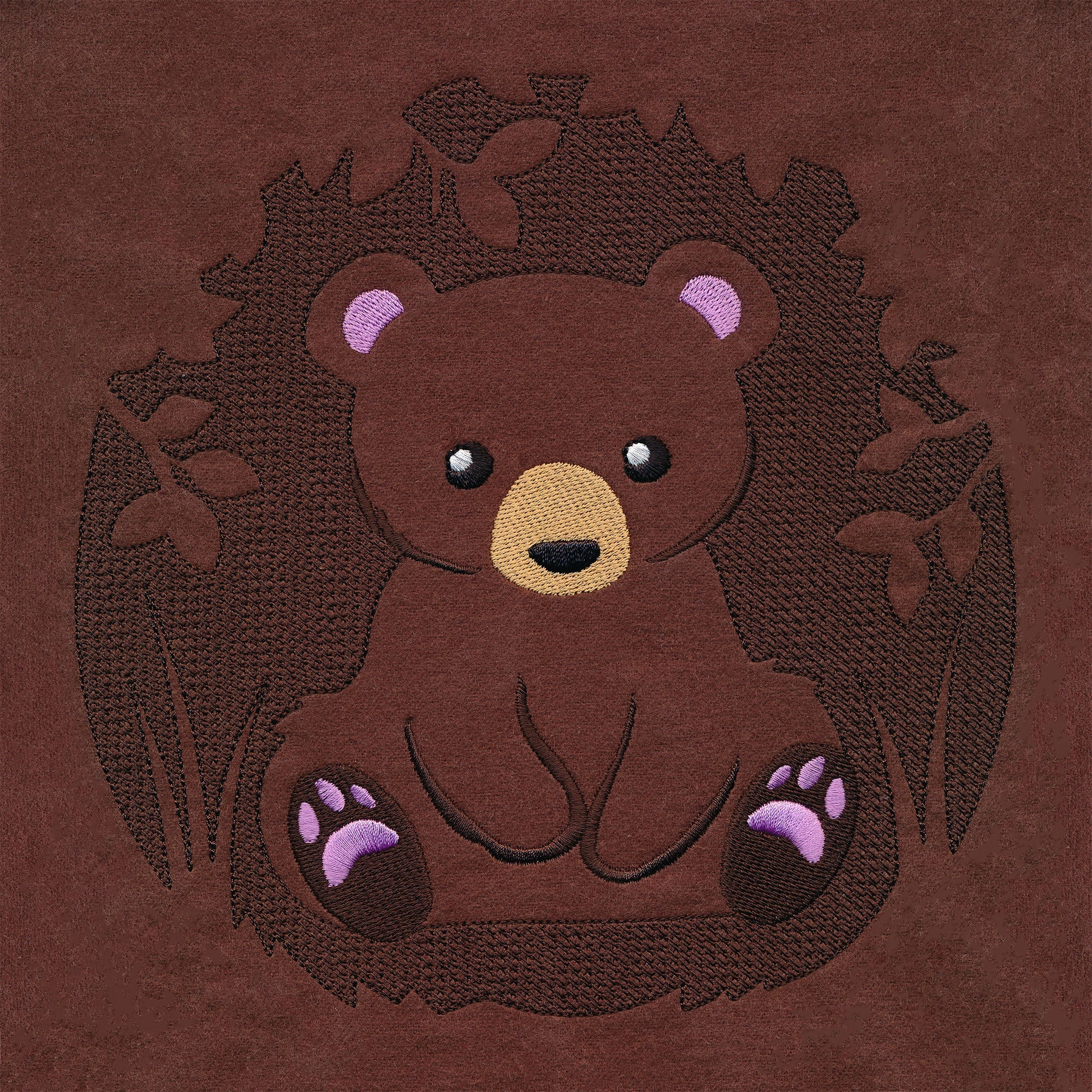 Peekaboo Bear (Embossed) - Image 2