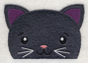 Peeking Black Cat - Image 3