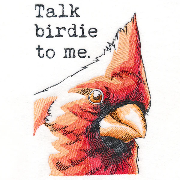 Peeking Cardinal