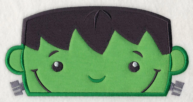 Peeking Frankenstein's Monster (Applique) - Image 4