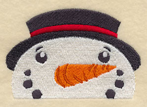 Peeking Snowman - Image 3