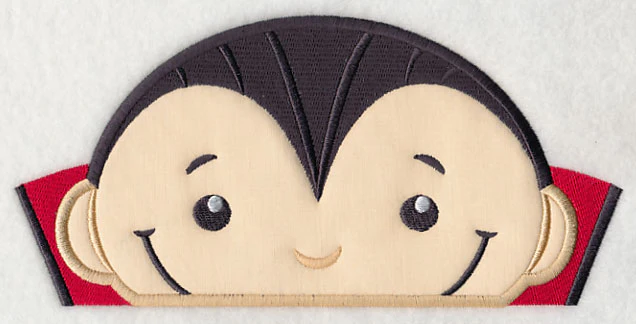 Peeking Vampire (Applique) - Image 4