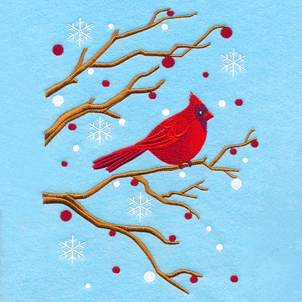 Perched on the Edge Cardinal - Image 6