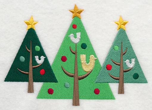 Perching in Christmas Trees - Image 4
