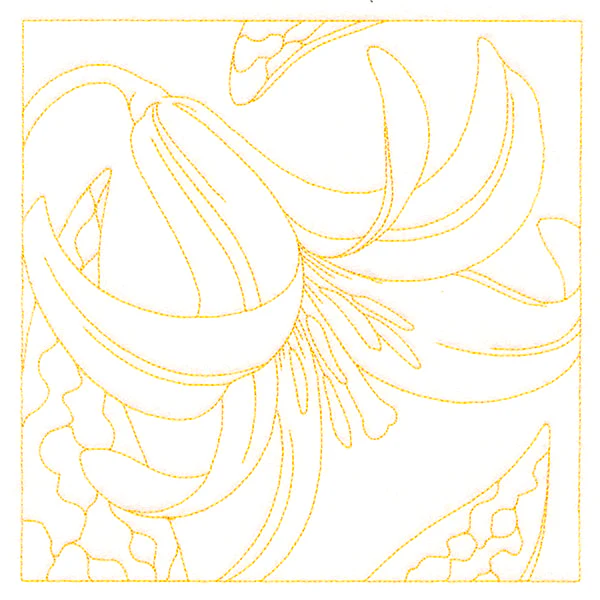 Perfect Petals Quilting - Trout Lily (Double Run) - Image 2