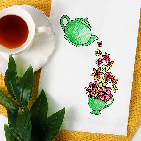 Pouring Petals Teapot - Image 8