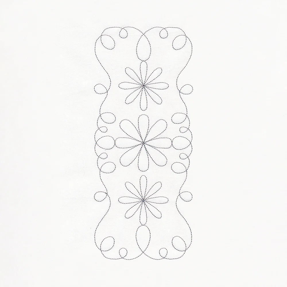 Prairie Petal Quilt Thick Border - Image 5
