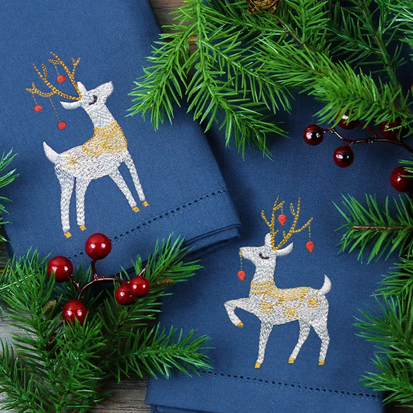 Prancing Retro Reindeer 1 - Image 4