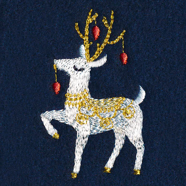 Prancing Retro Reindeer 5 - Image 3