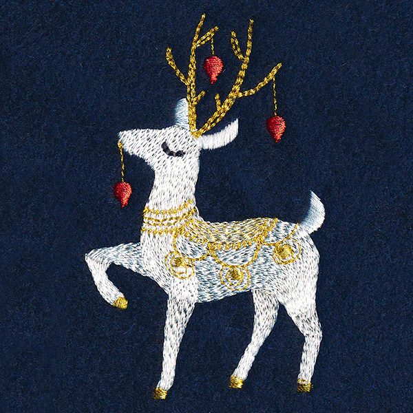 Prancing Retro Reindeer 5 - Image 5