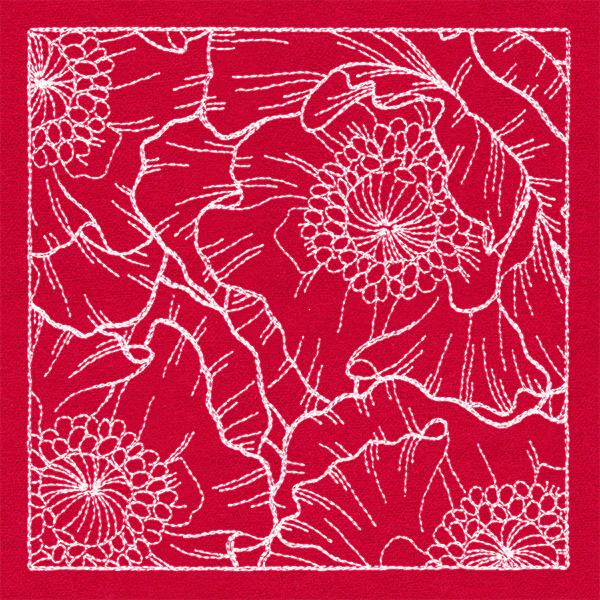 Pretty Petal Square - Poppies - Image 4