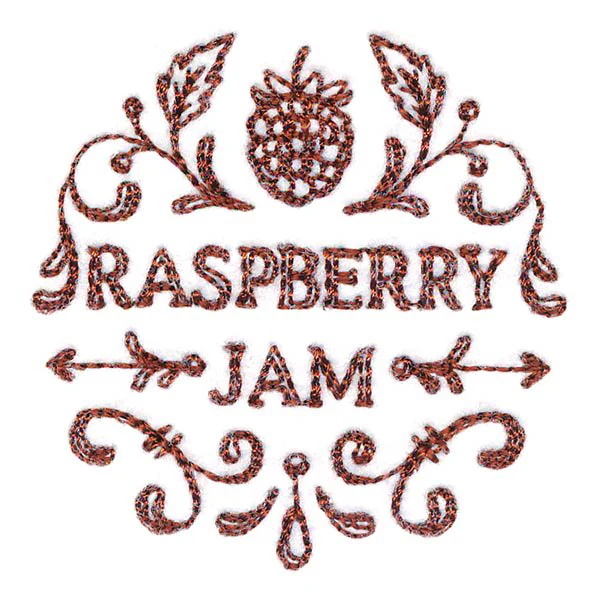Raspberry Jam Jar Topper - Image 2