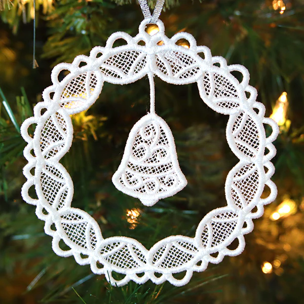 Ringing Bell Ornament (Lace) - Image 2