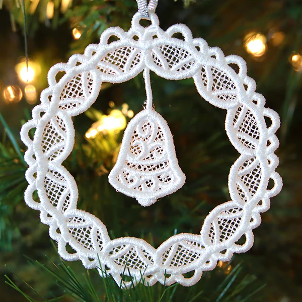 Ringing Bell Ornament (Lace) - Image 3