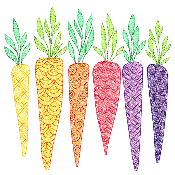 Rooting For You Carrots Border - Image 3