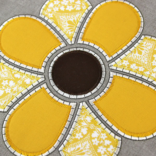 Rustic Autumn Sunflower (Heirloom Applique) - Image 6
