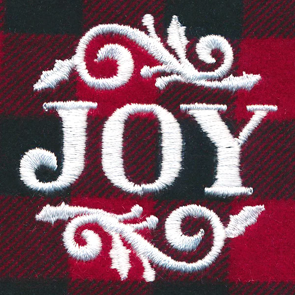 Rustic Christmas Jar Cover - Joy - Image 3