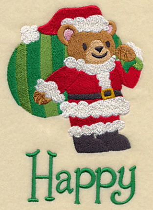Santa Bear - Happy - Image 2