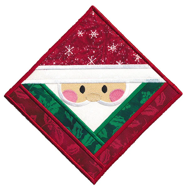 Santa Trivet Ornament (In-the-Hoop) - Image 14