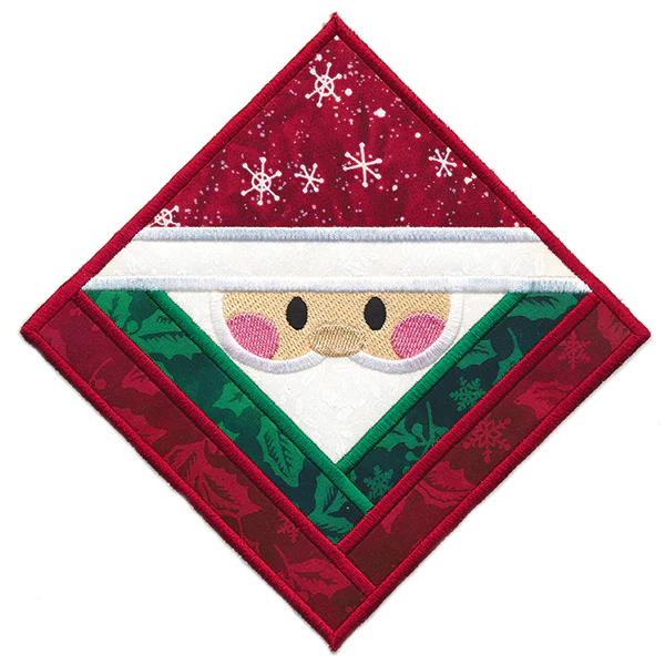 Santa Trivet Ornament (In-the-Hoop) - Image 5
