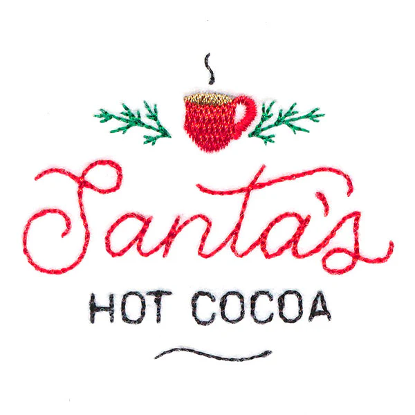 Santa's Hot Cocoa Jar Topper - Image 5