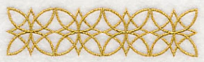 Sashiko Diamonds Border - Image 4