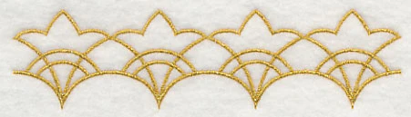 Sashiko Scalloped Border - Image 3