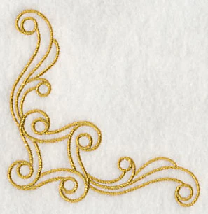 Sashiko Swirls Corner - Image 3