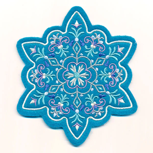 Shimmering Snowflake (In-the-Hoop) - Image 6