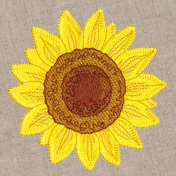 Shining Sunflower (Heirloom Applique) - Image 4