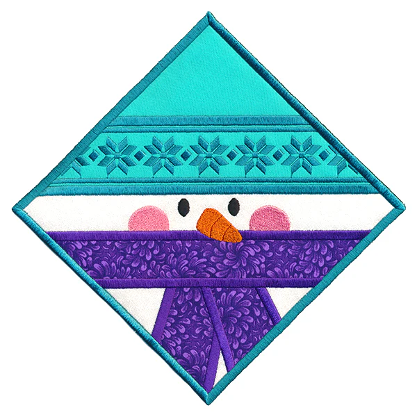 Snowman Trivet Ornament (In-the-Hoop) - Image 13
