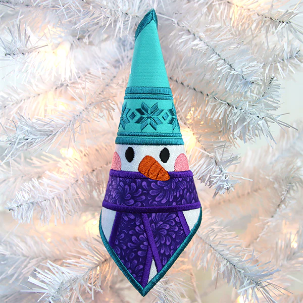 Snowman Trivet Ornament (In-the-Hoop) - Image 2