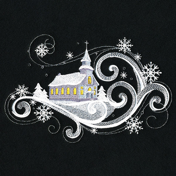 Snowy Dreams Church Scene - Image 7