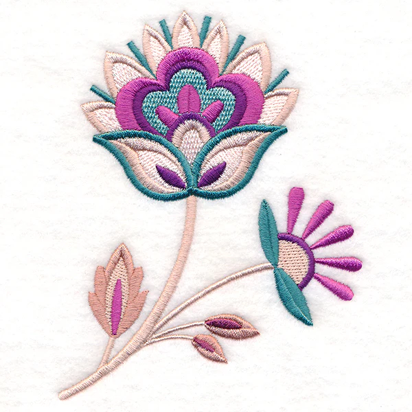 Soft and Sophisticated Jacobean Blooms