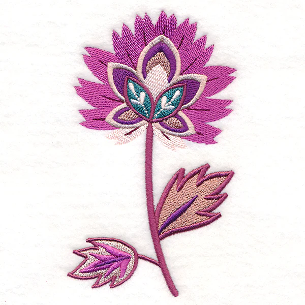 Soft and Sophisticated Jacobean Flower - Image 5