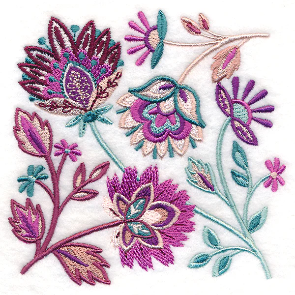 Soft and Sophisticated Jacobean Square - Image 2
