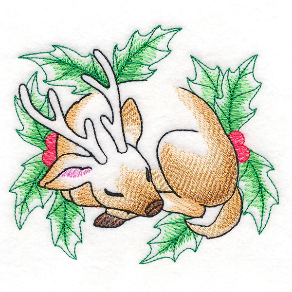 Soft Sleepy Christmas Reindeer - Image 7