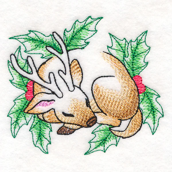 Soft Sleepy Christmas Reindeer - Image 9