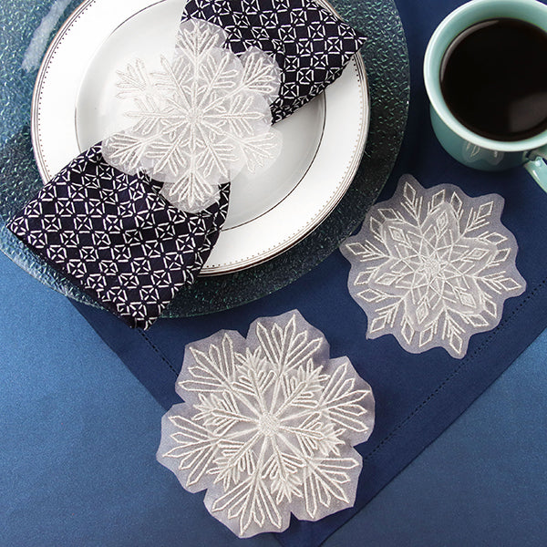 Sparkling Snowflake (Organza) - Image 9