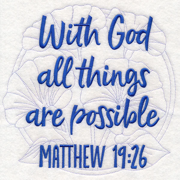 Spirited Sayings - All Things Are Possible with Morning Glories - Image 6