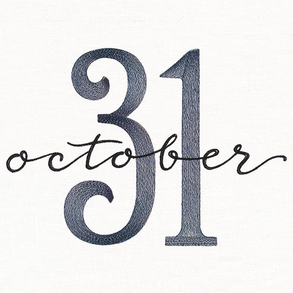 Spooky Sign - October 31