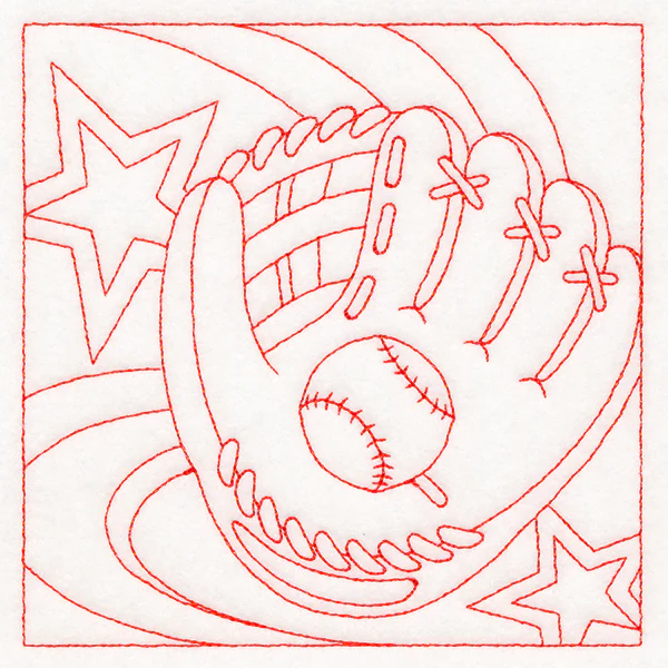 Sports Quilting - Baseball (Double Run) - Image 4