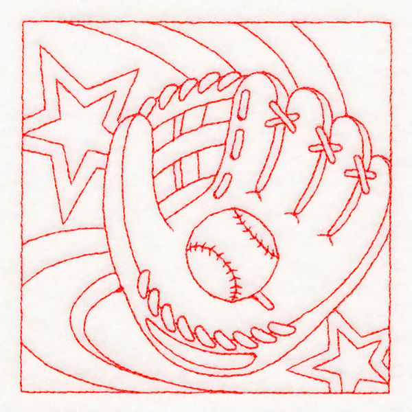 Sports Quilting - Baseball (Double Run) - Image 5