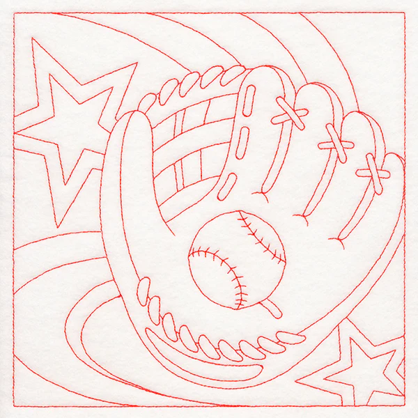Sports Quilting - Baseball (Double Run) - Image 6