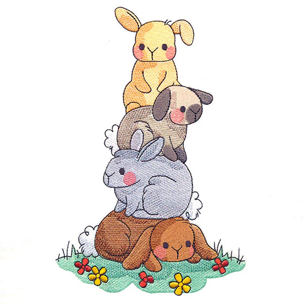 Spring Bunny Stack - Image 4