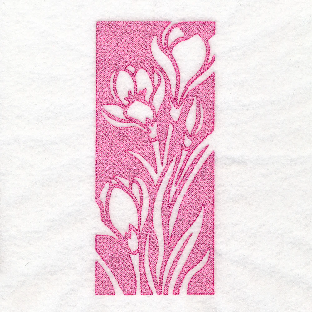 Spring Flowers - Crocus (Embossed) - Image 4