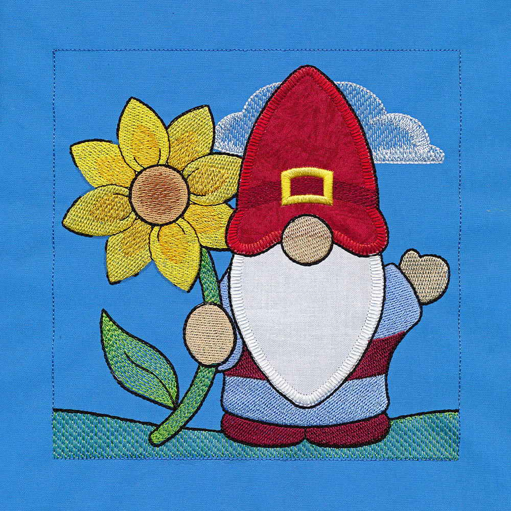 Spring Gnomes Build-a-Scene 1 (Applique) - Image 4